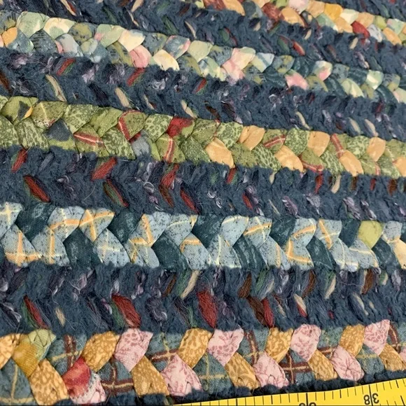 COPY - Braid Rug Amish handmade oval 3-5 feet rag rug